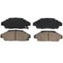 Wagner ZD496 Disc Brake Pad Set QuickStop Ceramic Disc Brake Pad Set