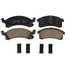 ZD506 by WAGNER - QuickStop Ceramic Disc Brake Pad Set
