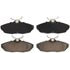 ZD599 by WAGNER - QuickStop Ceramic Disc Brake Pad Set