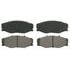 Wagner ZD604 Disc Brake Pad Set QuickStop Ceramic Disc Brake Pad Set