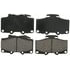 Wagner ZD611 Disc Brake Pad Set QuickStop Ceramic Disc Brake Pad Set