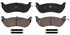ZD674 by WAGNER - QuickStop Ceramic Disc Brake Pad Set
