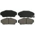 ZD617 by WAGNER - QuickStop Ceramic Disc Brake Pad Set