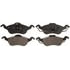ZD816 by WAGNER - QuickStop Ceramic Disc Brake Pad Set