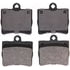 ZX739 by WAGNER - QuickStop Semi-Metallic Disc Brake Pad Set