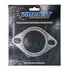 1457 by VIBRANT PERFORMANCE - 2-Bolt High Temperature Exhaust Gasket; 2.5 in. I.D; Flexible Graphite;