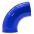 2748B by VIBRANT PERFORMANCE - 4 Ply 90 Degree Elbow; 4.5 in. I.D. x 3 in. Leg Length; Blue;