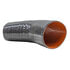 2758 by VIBRANT PERFORMANCE - 4 Ply 45 Degree Elbow; 4.5 in. I.D. x 4.25 in. Leg Length; Black;