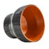 2764 by VIBRANT PERFORMANCE - 4 Ply Reducer Coupling; 2.5 in. x 3.5 in. x 3 in. Long; Black;