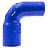 2782B by VIBRANT PERFORMANCE - 4 Ply 90 Degree Reducer Elbow; 2.5 in. ID x 3 in. ID x 3.5 in. Leg Length; Blue;