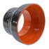 2836 by VIBRANT PERFORMANCE - 4 Ply Reducer Coupling; 3.5 in. x 4.5 in. x 3 in. Long; Black;