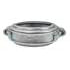 20863P by ALLEGHENY VALVE & COUPLING - Coupling: 3" MK II Steel, CLEAR ZINC, Black Buna-NBR Gasket