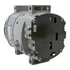 8700047 by DELCO REMY - Alternator - 36SI Model, 12V, 170A, 1/4 B+ Output Terminal, Pad