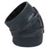 Donaldson P105546 Exhaust Elbow Engine Air Intake Elbow Hose - 45 deg. angle, Rubber