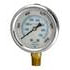 P562701 by DONALDSON - Hydraulic Pressure Gauge - 2.80 in. dia., Bottom, 1/4 NPT thread size, BAR: 0 - 700 / PSI: 0 - 10000 Pressure Range
