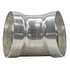 T40591C by ALLEGHENY VALVE & COUPLING - Bend: 4" 45° Aluminum Short Radius - TUBE-FLOW -