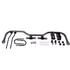 Hellwig Products 7253 Suspension Stabilizer Bar Kit Sway Bar Rear 1-1/8 in. Diameter