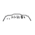 Hellwig Products 7328 Suspension Stabilizer Bar Kit BIG WIG REAR SWAY BAR