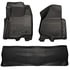 Husky 98711 Floor Liner Weatherbeater - Front & 2nd Seat Floor Liners (Footwell Coverage)