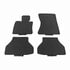 Vaico V204334 Floor Mat Set tapetes para todo clima; goma, negra, delantera y trasera