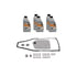Vaico V202083 Transmission Filter Kit Filter W/ Oil Pan Gasket, Transmission Oil (ATF III 5 ltr), Instl Hardware