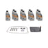 Vaico V252191 Automatic Transmission Fluid Kit Kit, cambio de aceite de caja de cambios automática con aceite