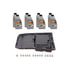 Vaico V450188 Transmission Filter Kit Oil Pan W/ Gasket, Transmission Oil (DCG 8 ltr), Instl Hardware