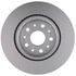 P6F387U by ADVICS - ADVICS OE Replacement Disc Brake Rotor