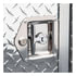 DB-4848 by UWS - Bright Aluminum 48" x 48" Double-Door Dog Box with Divider