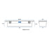 EC10001 by UWS - Bright Aluminum 69" Secure Lock Crossover Box with Low Profile (Heavy Packaging)