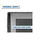 EC10503 by UWS - Matte Black Aluminum 69" Crossover Box with Pull Handles (Heavy Packaging)