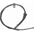 F140166 by WAGNER - BRAKE CABLE