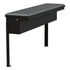 EC30203 by UWS - Matte Black Aluminum 48" Truck Side Tool Box with Low Profile (Heavy Packaging)