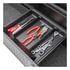 SL-69-LP-MB-R by UWS - Matte Black Aluminum 69" Secure Lock Crossover Truck Tool Box, Low Profile, Rail