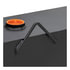 ST-100-L-MB by UWS - Matte Black 100-Gallon L-Shape Steel Transfer Tank