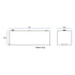 ST-45-R-MB by UWS - Matte Black 45-Gallon Rectangle Steel Transfer Tank