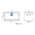 TBC-38-DS by UWS - Bright Aluminum 38" Utility Chest Box with Drawers