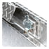 UWS TBS-63-A Truck Bed Rail-To-Rail Tool Box Bright Aluminum 63" Angled Crossover Truck Tool Box (LTL Shipping Only)