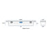 UWS TBS-69-SL-LP Truck Bed Rail-To-Rail Tool Box Bright Aluminum 69" Slim Truck Tool Box with Low Profile (LTL Shipping Only)