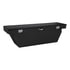 TBSD-72-A-BLK by UWS - Gloss Black Aluminum 72" Deep Angled Crossover Truck Tool Box