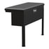 TBSM-36-LP-MB by UWS - Matte Black Aluminum 36" Truck Side Tool Box, Low Profile (LTL Shipping Only)