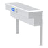UWS TBSM-48 Truck Bed Side Rail Tool Box Bright Aluminum 48" Truck Side Tool Box (LTL Shipping Only)