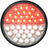 1217F-C by PETERSON LIGHTING - LED REAR FOG & REV RND ECE RED/WHT 4" MV, bulk pack