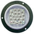1218F by PETERSON LIGHTING - LED ECE-Compliant Round Rear Fog Light, clear w/red diodes, flange mount, mfg. pack