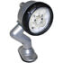 916S by PETERSON LIGHTING - LED Work Light, Round, Pedestal-Mount Swivel 450 Lumen 6.20"X8.60" Multi-volt, white, box