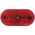 V135R by PETERSON LIGHTING - Incandescent Marker/ Clearance, PC-Rated, Oblong, 4.125"X2", red, Viz Pack