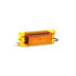 187A by PETERSON LIGHTING - LED Marker/ Clearance, PC-Rated, Rectangular, 6.0"X2.0", amber, poly bag