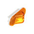 352A by PETERSON LIGHTING - Incandescent Mid-Turn Side Marker, Oval, 6.5"X2.25", amber, poly bag