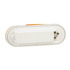 352A by PETERSON LIGHTING - Incandescent Mid-Turn Side Marker, Oval, 6.5"X2.25", amber, poly bag