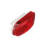 421R by PETERSON LIGHTING - 6.5" x 2.25" Oval Incandescent Red Stop/Turn/Tail Light, PL3 Connector